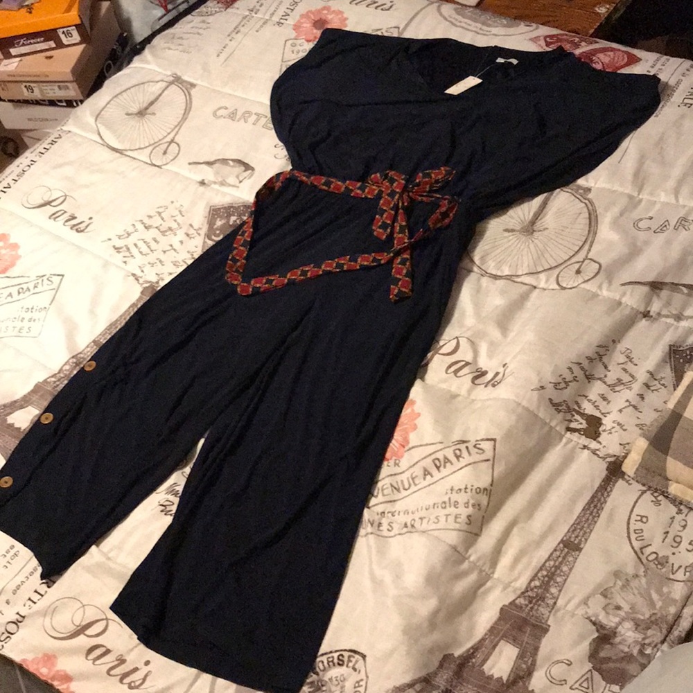 Free Spirit Pitch Navy Plus Dress